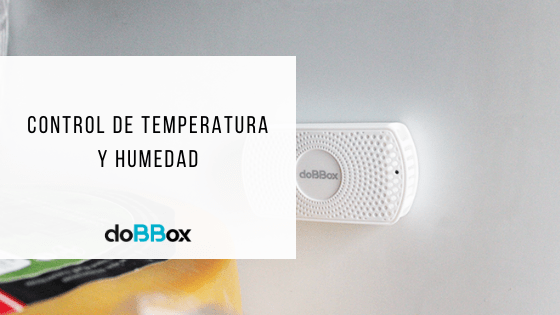 Control de temperatura y humedad en las cámaras